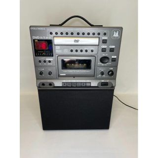 DENON CDV-550 DVDカラオケシステム 木目の通販 by ゆう's shop｜ラクマ