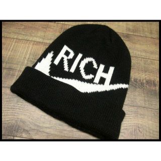 ジョイリッチ(JOYRICH)のG③ 美品 JOYRICH ジョイリッチ アクリル ニット キャップ ニット帽(ニット帽/ビーニー)