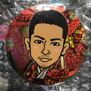 エグザイル(EXILE)のEXILE AKIRA 75mm缶バッジ(ミュージシャン)