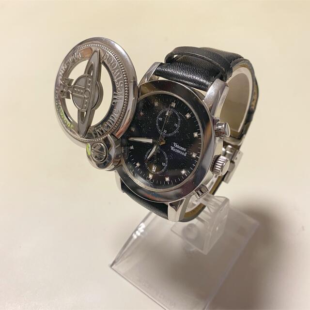 入手困難 ✨ヴィヴィアンウエストウッド クロノグラフ オーブ 腕時計 動作品