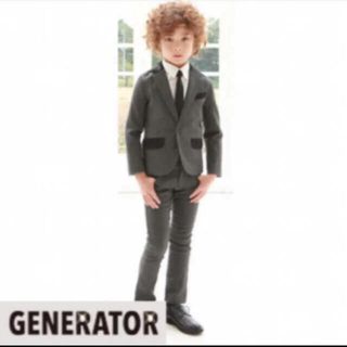 ジェネレーター(GENERATOR)の男の子⭐︎ジェネレーター　スーツ上下セット(シャツネクタイ付き)(ドレス/フォーマル)