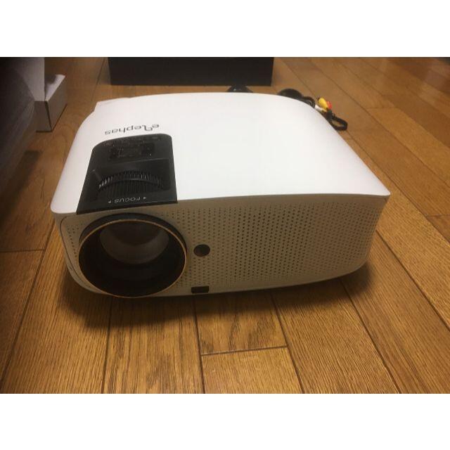 ELEPHAS プロジェクター LED 3500lm 1080PフルHD対応 スマホ/家電/カメラのテレビ/映像機器(プロジェクター)の商品写真