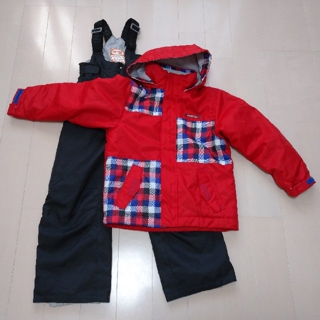 スキーウェア 120 サイズ調整可能 キッズ/ベビー/マタニティのキッズ服男の子用(90cm~)(その他)の商品写真