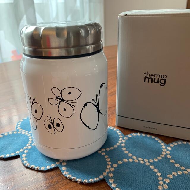 ミナペルホネン　flutter  silver thermo mug  タンク