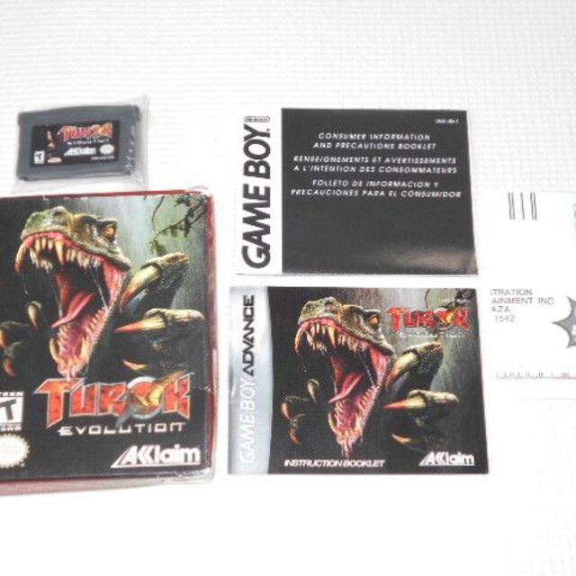 携帯用ゲームソフトGBA★TUROK EVOLUTION 海外版(国内本体動作可能)