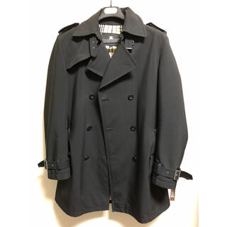 バーバリーブラックレーベル(BURBERRY BLACK LABEL)の【希少なLL】Burberry Black Label トレンチコート(トレンチコート)