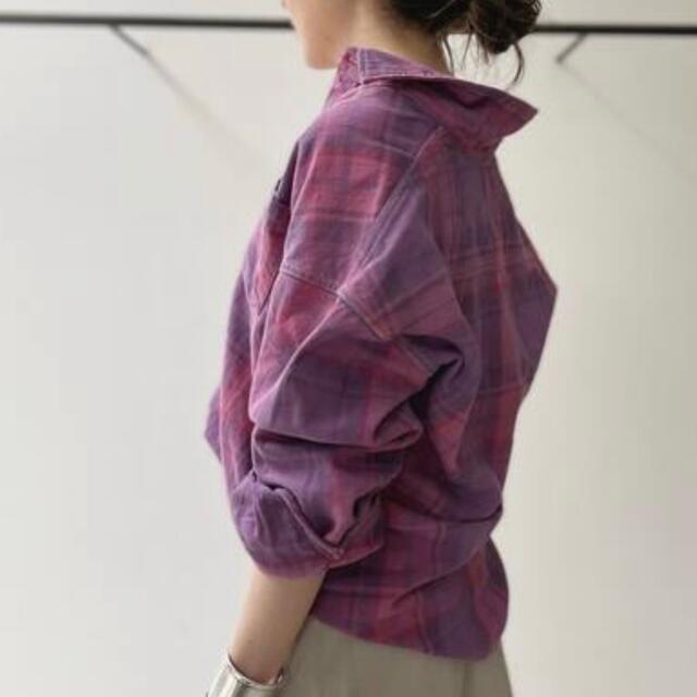 L'Appartement DEUXIEME CLASSE(アパルトモンドゥーズィエムクラス)の【REMI RELIEF/レミレリーフ】Check Shirt レディースのトップス(シャツ/ブラウス(長袖/七分))の商品写真