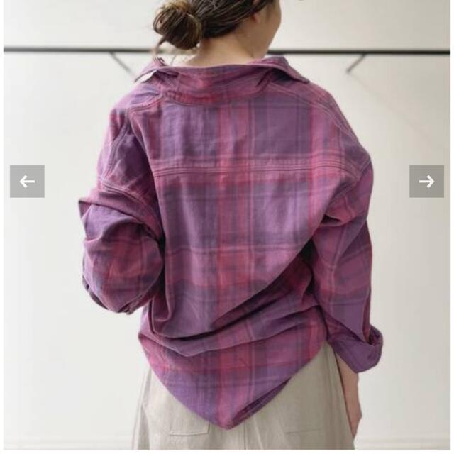 L'Appartement DEUXIEME CLASSE(アパルトモンドゥーズィエムクラス)の【REMI RELIEF/レミレリーフ】Check Shirt レディースのトップス(シャツ/ブラウス(長袖/七分))の商品写真