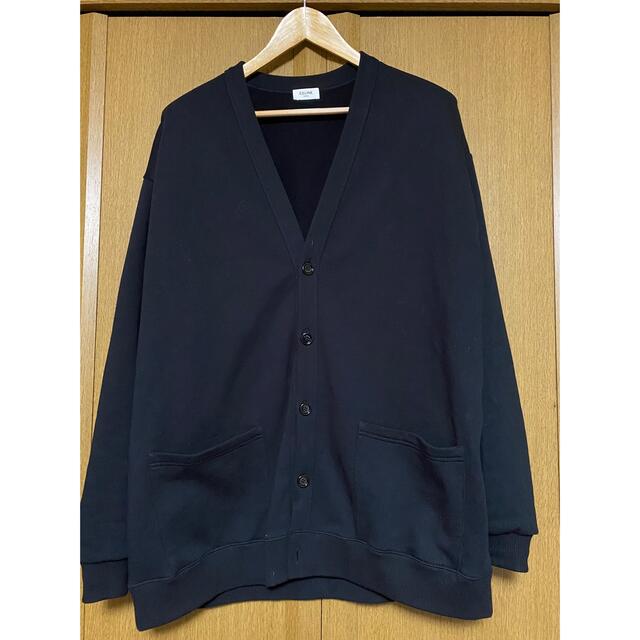 限定数のみ CELINE オーバーサイズ カーディガン / コットンフリース