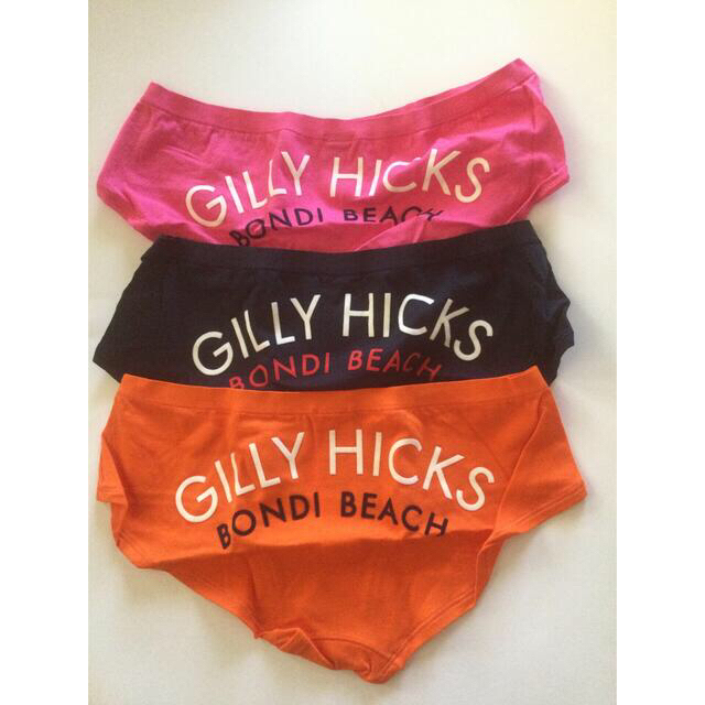 Gilly Hicks(ギリーヒックス)のGilly Hicks sdnyショーツ3色セット　　XS レディースの下着/アンダーウェア(ショーツ)の商品写真
