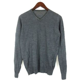 ジョンスメドレー(JOHN SMEDLEY)のジョンスメドレー JOHN SMEDLEY ニット カットソー 長袖 グレー(ニット/セーター)