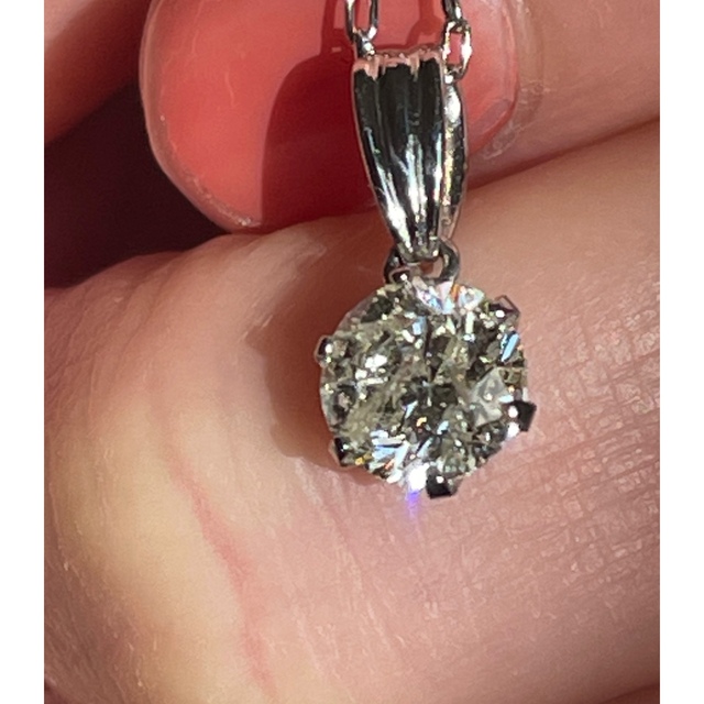 本日限定お値下げ♡大粒♡ダイヤモンド0.7ct♡(//∇//)ネックレス レディースのアクセサリー(ネックレス)の商品写真