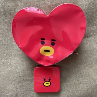 ビーティーイシビル(BT21)のBT21 TATA  フェイスポーチ スクエアカン  セット(キャラクターグッズ)