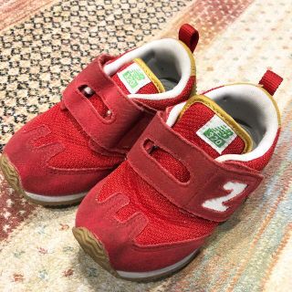 ニューバランス(New Balance)のニューバランスＦＳ320 スニーカー14㎝ 赤 レッド 子供靴 男の子 スニーカ(スニーカー)