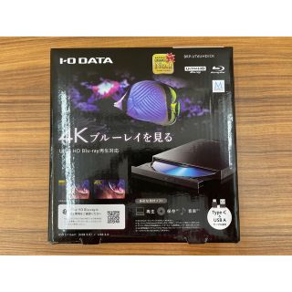 アイオーデータ(IODATA)のI・O DATA ポータブルブルーレイドライブ BRP-UT6UHD/CK(PC周辺機器)