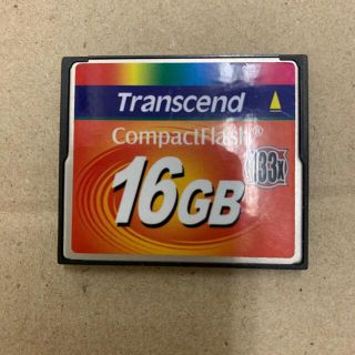 トランセンド(Transcend)のCFカード  16GB Transcend トランセンド　コンパクトフラッシュ(デジタル一眼)