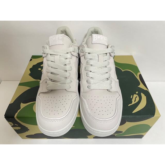 A BATHING APE(アベイシングエイプ)の【新品】24㎝　A BATHING APE BAPE SK8 STA#9ホワイト レディースの靴/シューズ(スニーカー)の商品写真