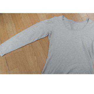 ユニクロ(UNIQLO)のUNIQLOレディース長袖ヒートテックsizeＬ(Tシャツ(長袖/七分))