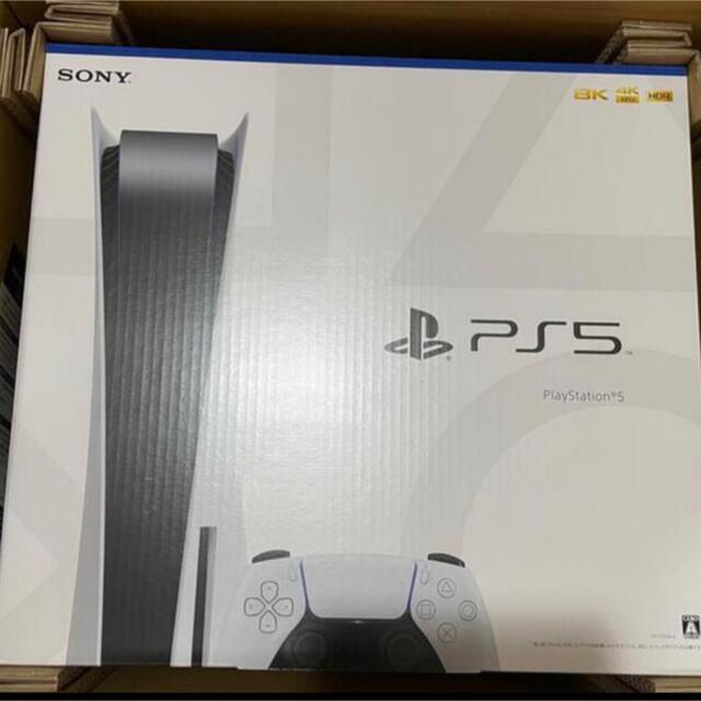 PlayStation(プレイステーション)のPlayStation5 本体 新品 2台セット エンタメ/ホビーのゲームソフト/ゲーム機本体(家庭用ゲーム機本体)の商品写真