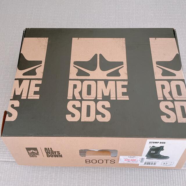 【美品】新作スノーボード ブーツ rome sds ローム 26.5cmスノーボード