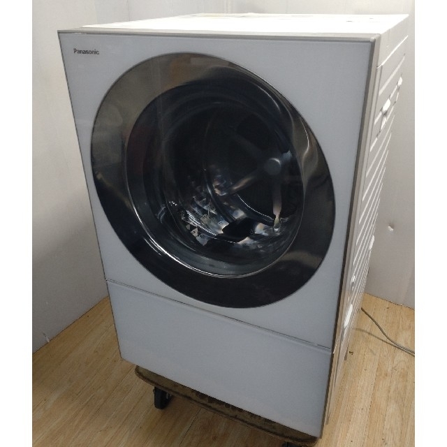 人気新品 Panasonic - キューブル ドラム式洗濯機 乾燥機 洗剤自動投入