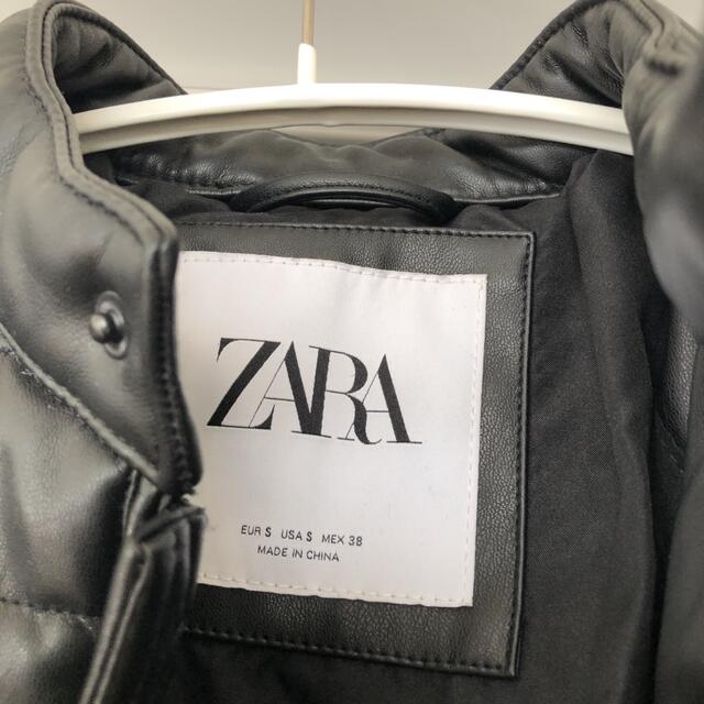 ZARA(ザラ)の値下げ！ZARA キルティング　ライダースジャケット メンズのジャケット/アウター(ライダースジャケット)の商品写真