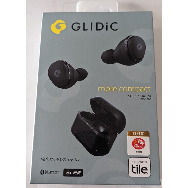GLIDiC フルワイヤレスイヤホン Sound Air TW-4000/クール