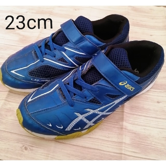 asics(アシックス)のアシックス　レーザービーム　23cm キッズ/ベビー/マタニティのキッズ靴/シューズ(15cm~)(スニーカー)の商品写真