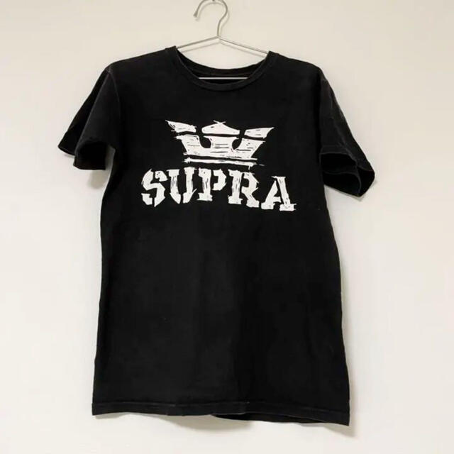 SUPRA(スープラ)のSUPRA スープラ 半袖Tシャツ Sサイズ ブラック メンズのトップス(Tシャツ/カットソー(半袖/袖なし))の商品写真