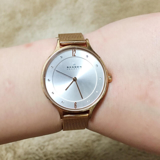 SKAGEN(スカーゲン)のゆんちゃん様専用   スカーゲン腕時計 レディースのファッション小物(腕時計)の商品写真