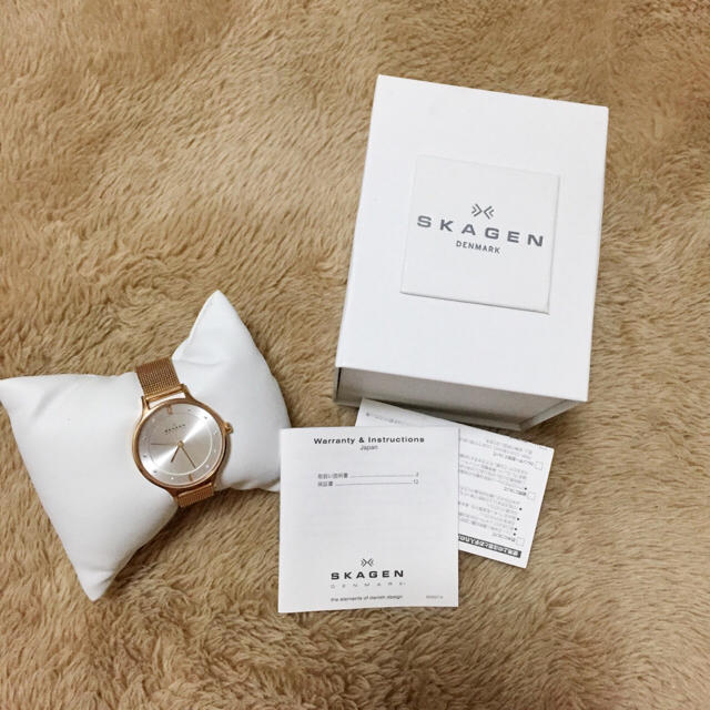 SKAGEN(スカーゲン)のゆんちゃん様専用   スカーゲン腕時計 レディースのファッション小物(腕時計)の商品写真