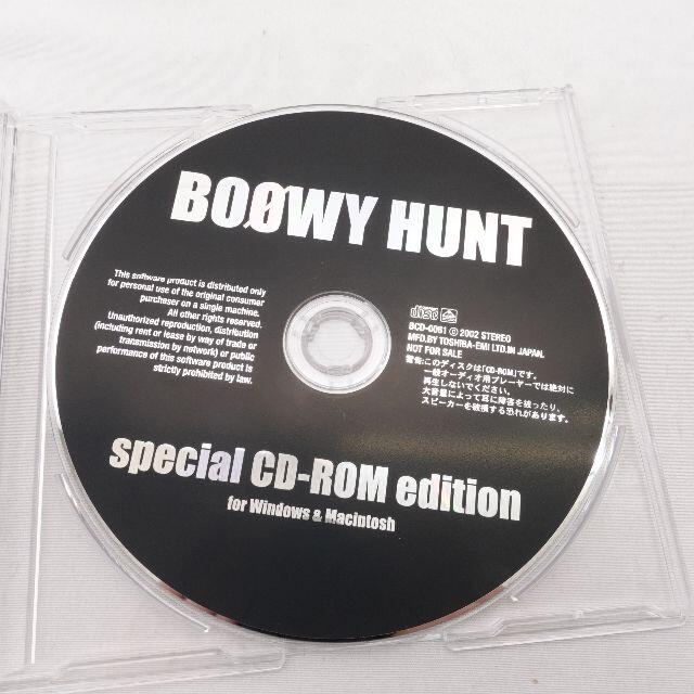 BOOWY HUNT　special CD-ROM edition　1988枚限商品ランク