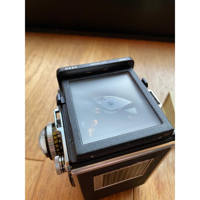 オーバーホール済み美品　フード付き　Rolleiflex 3.5F スマホ/家電/カメラのカメラ(フィルムカメラ)の商品写真