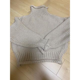 amail アマイル ponpon knit(ニット/セーター)