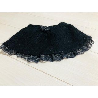ミニ　スカート  ミニスカート95㎝　厚手　女の子　リポン 可愛い　おしゃれ(スカート)