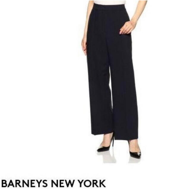 BARNEYS NEW YORK(バーニーズニューヨーク)のバーニーズニューヨーク ワイドパンツ ブラック36 レディースのパンツ(バギーパンツ)の商品写真