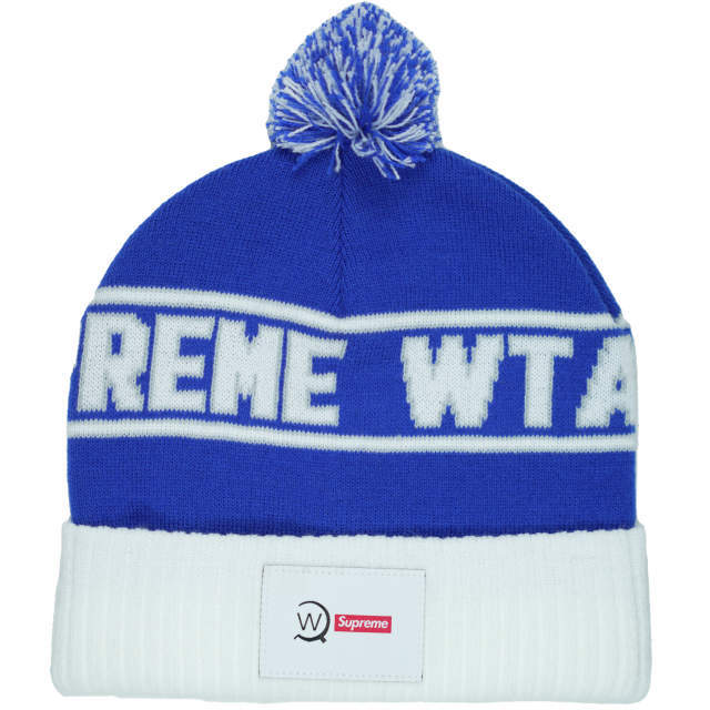 Supreme(シュプリーム)のSupreme x WTAPS 21AW Beanie ボンボン ニットキャップ メンズの帽子(ニット帽/ビーニー)の商品写真