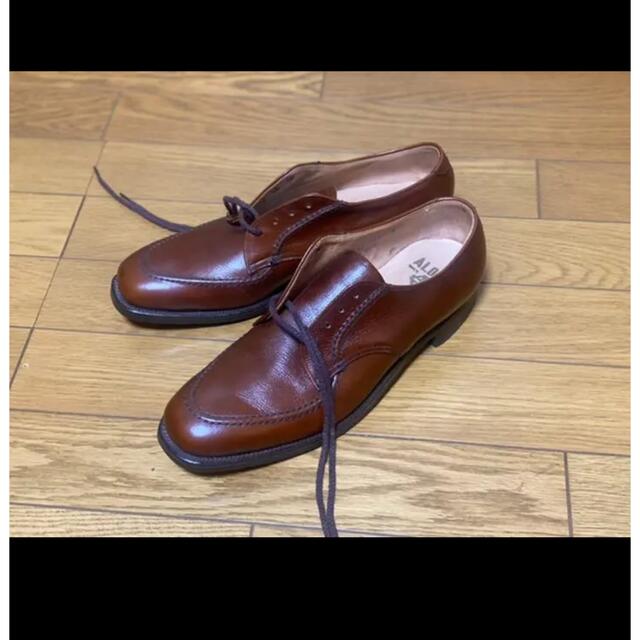 Alden(オールデン)の【一度のみ着用　美品】ALDEN 旧ロゴ 7 1/2B 24.5〜25cm メンズの靴/シューズ(ドレス/ビジネス)の商品写真