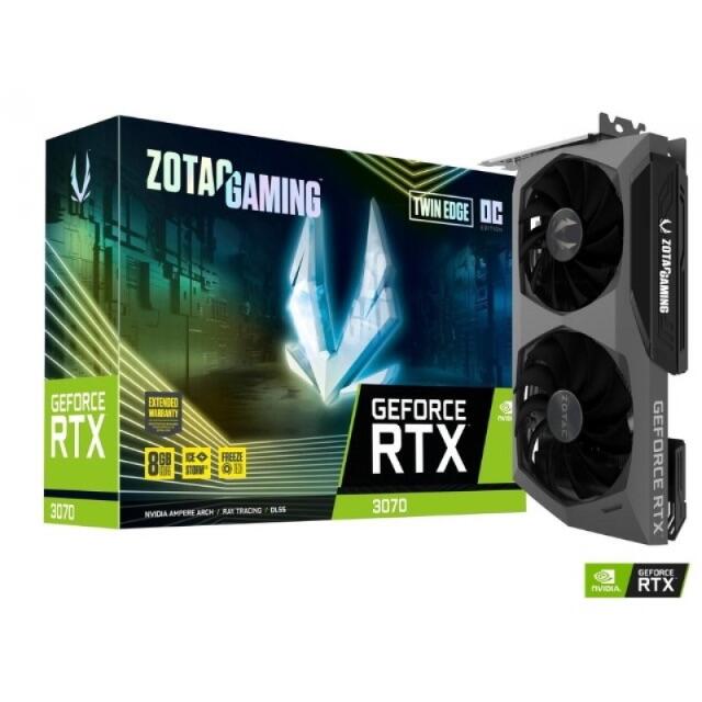 本体のみ　非LHR zotac rtx3070