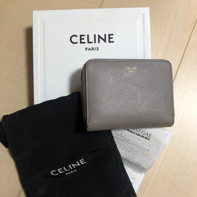 正規品 セリーヌ CELINE コンパクトジップドウォレット ミニ財布 人気