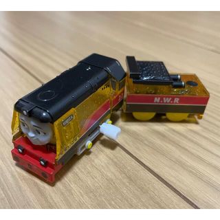 タカラトミーアーツ(T-ARTS)のカプセルプラレール  トーマス　キラキラレベッカ(キャラクターグッズ)