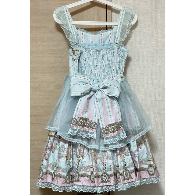 Angelic Pretty(アンジェリックプリティー)の【Angelic Pretty】Day Dream CarnivalJSKボンネ レディースのワンピース(ひざ丈ワンピース)の商品写真