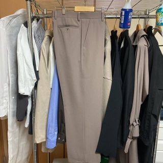 コモリ(COMOLI)のAURALEE 20aw woomax gabagine slacks(スラックス)