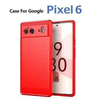 グーグルピクセル(Google Pixel)のGoogle Pixel 6 TPUケース レッド(Androidケース)