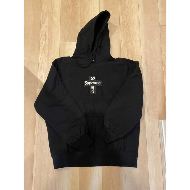 supreme cross box hooded XL-