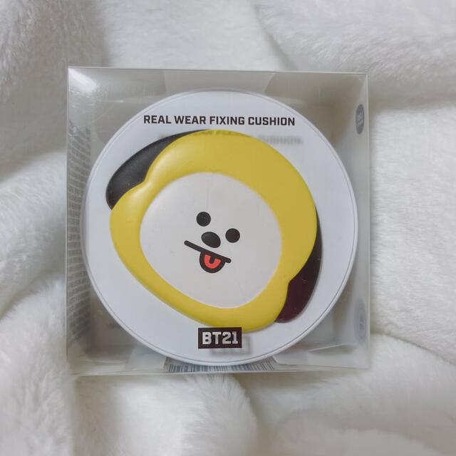 防弾少年団(BTS)(ボウダンショウネンダン)のBT21×VTリアルウェアフィクシングクッション/CHIMMY コスメ/美容のベースメイク/化粧品(ファンデーション)の商品写真