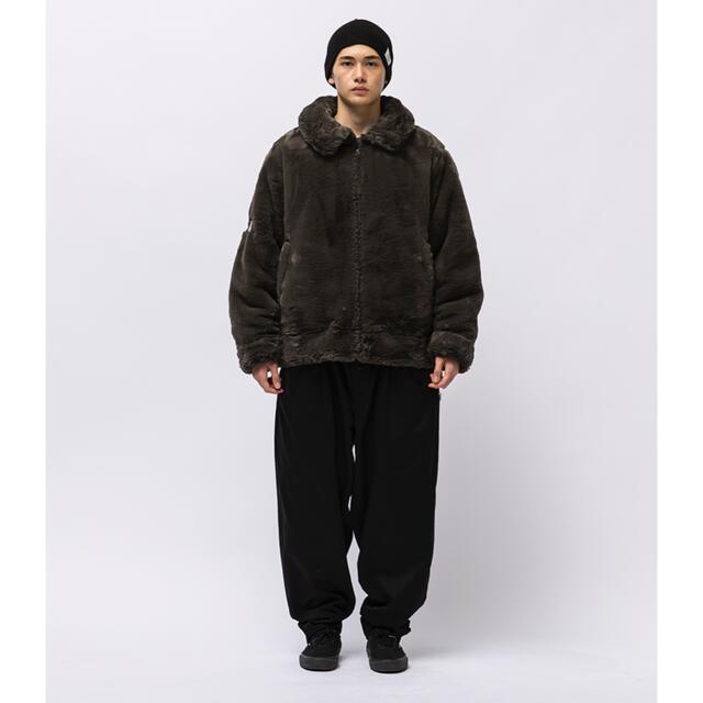 W)taps - WTAPS GRIZZLY POLY. FUR GRAY XLの通販 by ダイゴロー's