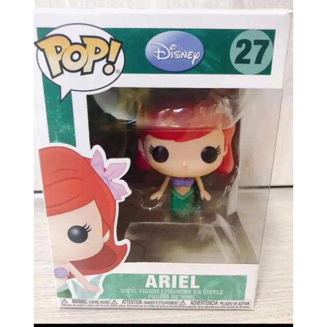 Disney(ディズニー)のfunko pop アリエル　27 レア エンタメ/ホビーのおもちゃ/ぬいぐるみ(キャラクターグッズ)の商品写真