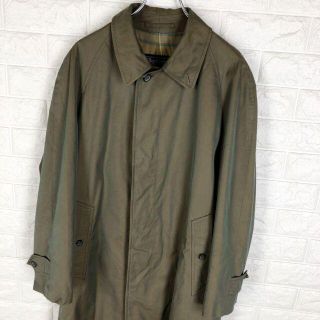 バーバリー 玉虫色 ステンカラーコート ゆるだぼ オーバーサイズ トレンチ90s