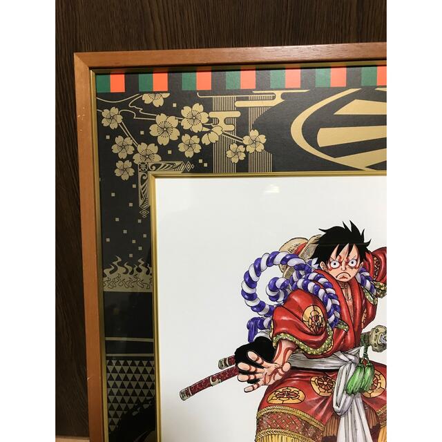 入手困難 One Piece 高級複製原画 隈取りルフィ Kakaku Ha Yasuku イラスト集 原画集 Firstclassaruba Com